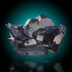 Azurite-Easter Pocket | Tsumeb Mine (Tsumcorp Mine) | Tsumeb | Otjikoto Region | Namibia